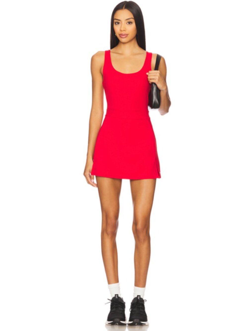 Splits59 Martina Rigor Mini Dress in Red, S NWT - Picture 4 of 16